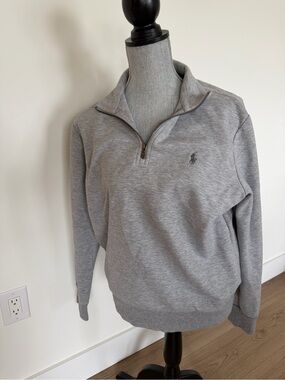 Classic Polo Ralph Lauren Double Knit Quarter-Zip Pullover